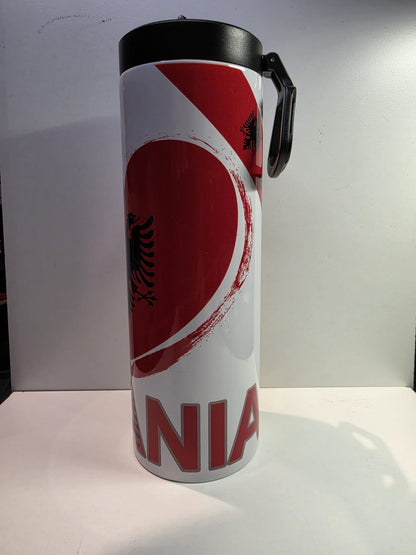 Thermo Flasche Albanien 600ml