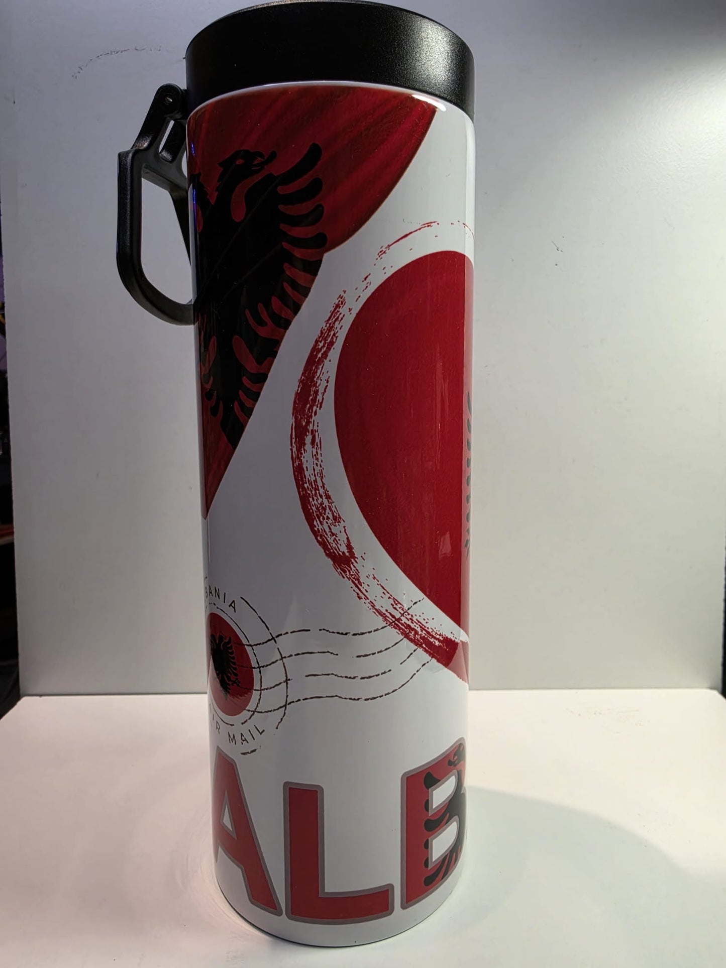 Thermo Flasche Albanien 600ml