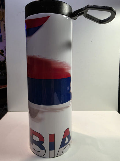 Thermo Flasche Serbien 600ml